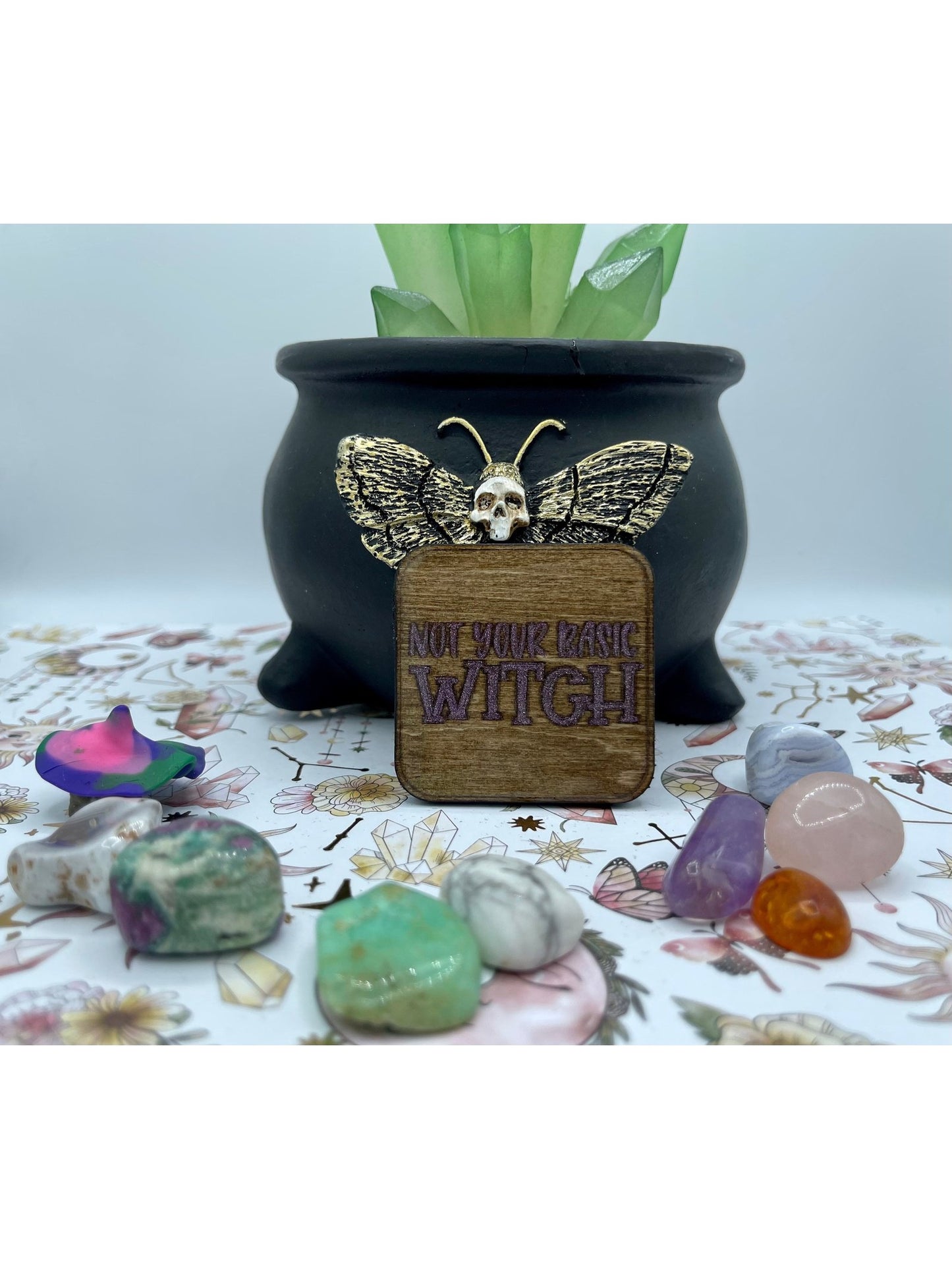 Not Your Basic Witch Pin